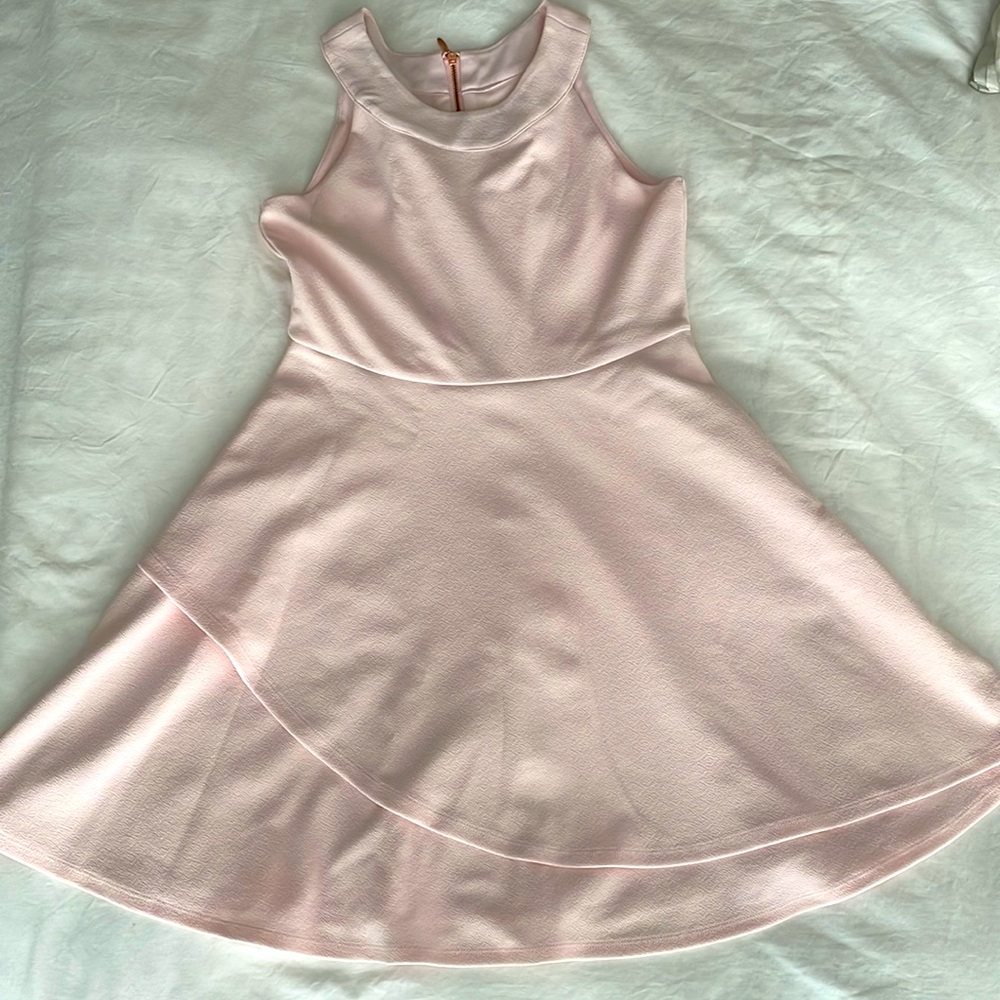 Blush girls pink special occasion dress
